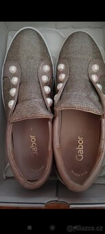 Lesklé dámské boty Gabor - 2