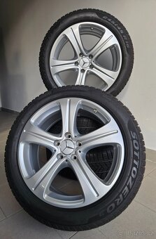 Orig. Mercedes 5x112 Zimní 245/45/18 - Zánovní - 2