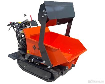 Motorové pásové kolečko samonakládací 500 kg - 2