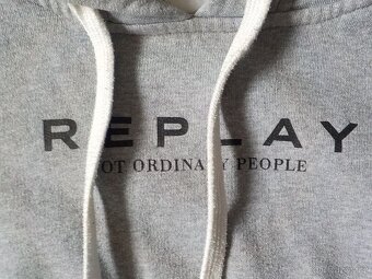 Replay over size šeda mikina vel M/L-žena - 2