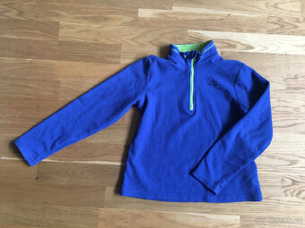 Modrá fleecová mikina Quechua - 2