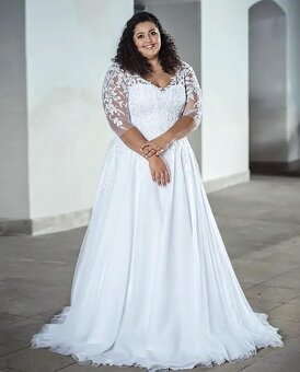 NOVÉ svatební šaty MERI - 2