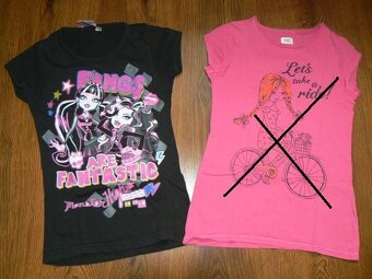 2xTričko, vel. 140 - 2