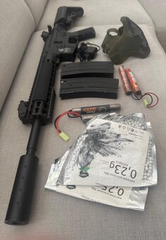 Airsoft zbraň Lancer tactical M4 - 2