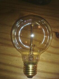 Edison retro žárovky - výrazně žluté teplé osvětlení - 2