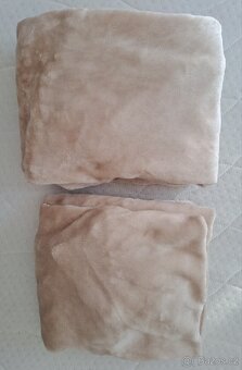 2x mikroplyšové prostěradlo - 2