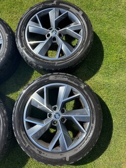 Originální alu kola Škoda Kodiaq 5x112 19” -letní sada - 2