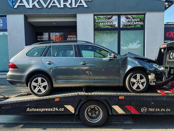 Vůz na náhradní díly VW Golf 6 kombi r.v. 2012 CAYC LHW LD7X - 2