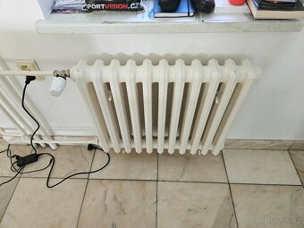 Litinové radiátory Kalor včetně termostatických ventilů - 2