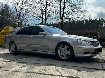 Mercedes-Benz S S55L AMG Long krásné, jen 103 t km, r 2000 - 2