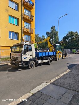 Man LE 8.185  hákový nosič kontejneru - 2