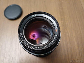 Objektiv CARL ZEISS JENA Electric MC SONNAR 3.5/135 - 2