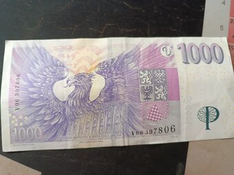 Tisícikoruny 2008 série V06, V08, J34 - 2