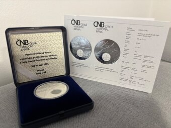 Stříbrná mince 500 Kč Cvičný letoun Aero L-39 Albatros PROOF - 2