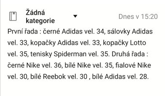 Botasky dětské - 2