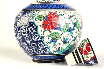 Luxusní keramická vodní dýmka - sběratelský kousek - 2