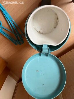 Odpadkovy kos, raminka a lampicka modra detsky pokoj - 2