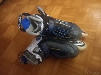 Inline brusle kolečkové - dětské - roztahovací - 29-32 - 2