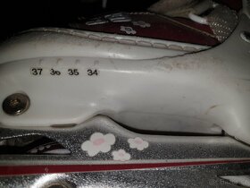 Dětské kolečkové brusle 34 - 37 - 2