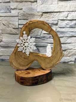 Vánoční dekorace z masivu - 2