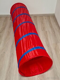 Dětský stan + textilní tunel na prolézání - 2