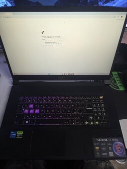MSI Katana 17 B12UDXK-

250XCZ - 2