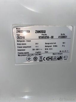 Lednice s mrazákem Zanussi - 2