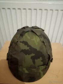 Výcviková helma/přilba AČR s potahem vzor 95. les - 2
