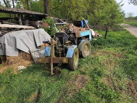 Traktor domácí výroby 4x4 kloubový - 2