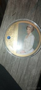 Pamětní mince princezna Diana - 2