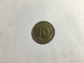 Německá mince 10-roku 1939... - 2