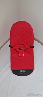 Nový, neoriginální, červený potah na lehátko BabyBjörn - 2
