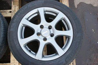 Autec grafitova alu kola VW Seat Skoda Audi 5x112 letni pneu - 2