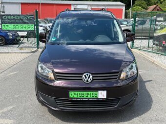 ► VW CADDY MAXI 1,6 MPI BEN/LPG - 7 MÍST, PARK. SENZORY ◄ - 2