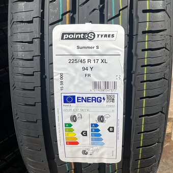 Uplně nové letní pneu 225/45 R17 94Y PointS - 2
