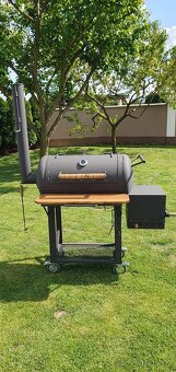 Velký zahradní BBQ Gril (Americký styl) SMOKER - 2