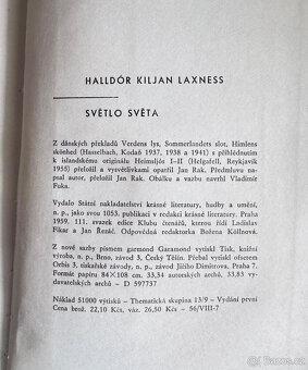 Světlo světa (Halldór Kiljan Laxness) - 2