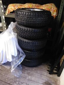 sada 5 ks ráfků  8,5 Jx15 (dělené)  pro NISSAN PATROL, NAVAR - 2