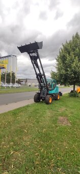 Teleskopický kloubový nakladač,nakladač 4x4 - 2