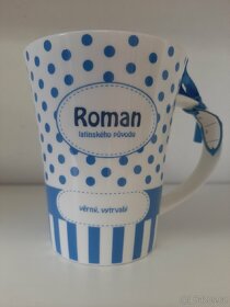 Porcelánový hrnek se jménem-Roman - 2