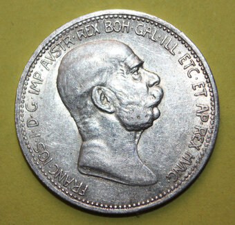 Mince 1 koruna 1908 František Josef I. - 2
