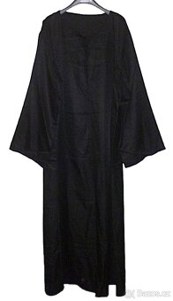 Karnevalový kostým ČERNÝ HÁBIT vel. XL - 2