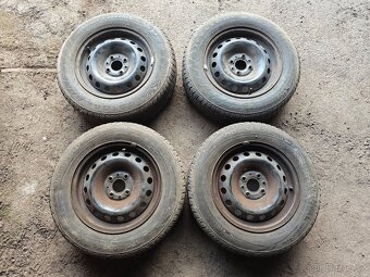 Prodám sadu disků 5,5Jx14H2 ET37 + let. pneu 175/70/R14 - 2