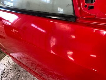Pravé přední dveře červená A4A red Mazda 3 MPS 2006 - 2