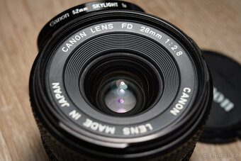 Objektiv Canon New FD 28mm f/2.8 – pěkný stav - 2