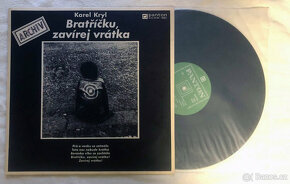 LP Karel Kryl - Bratříčku, Zavírej Vrátka (Green Label 1990) - 2