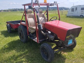 Malotraktor domácí výroby - 2