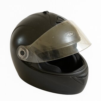 🛵 Výklopná moto helma Rider Q – integrované slunečnà hledà - 2