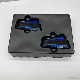Sada 2ks interkomů Lexin B4FM-X Bluetooth 5.0 / IP67 USB-C - 2