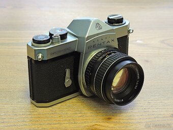 Pentax Spotmatic SP + SMC Takumar 2.0/55 (M42 závit) - 2